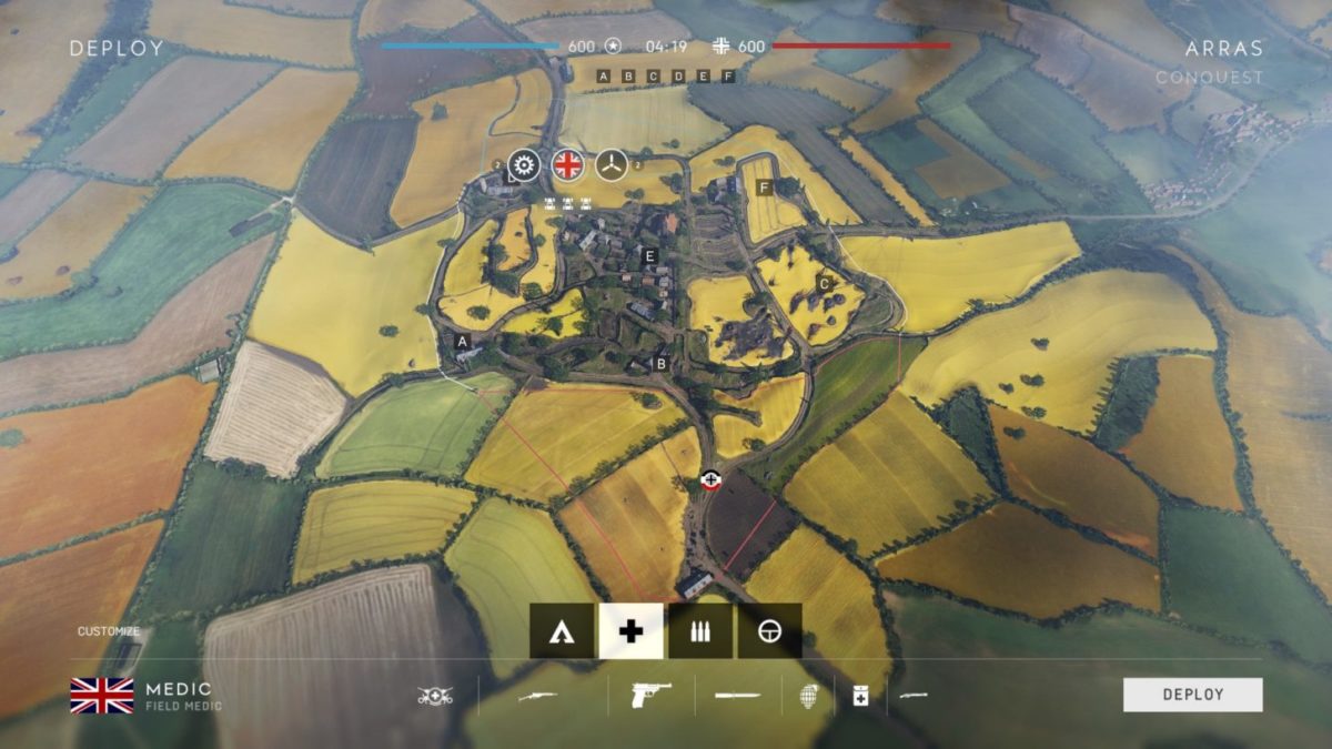 bản đồ arras trong battlefield 5