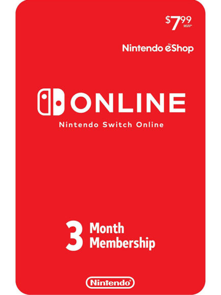 Thẻ Nintendo Switch Online 3 Tháng